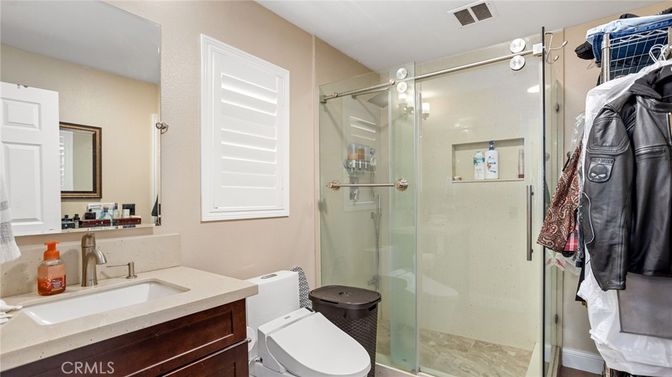 Bathroom, Glass Shower, Interior