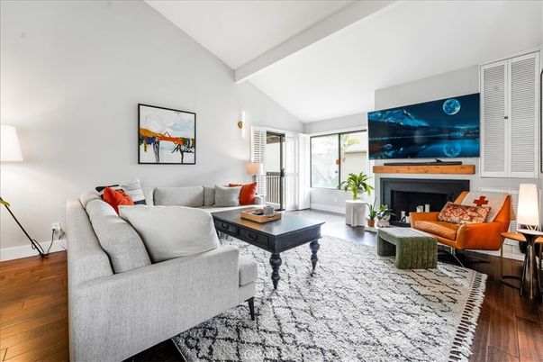 Fireplace, Interior, Living room, Wood Texture Flooring