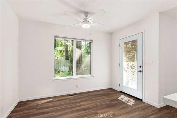 Empty room, Interior, Wood Texture Flooring