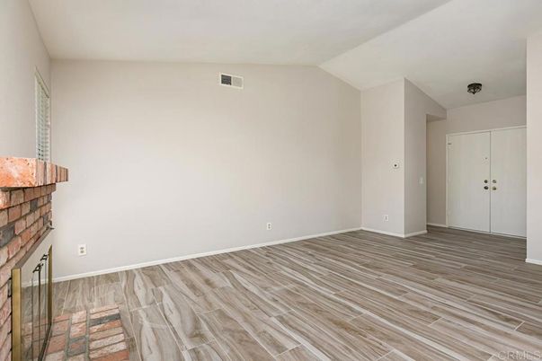 Empty room, Interior, Wood Texture Flooring
