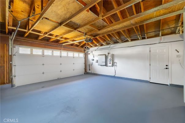 Garage, Interior, Wooden Beams, Wooden Ceilings