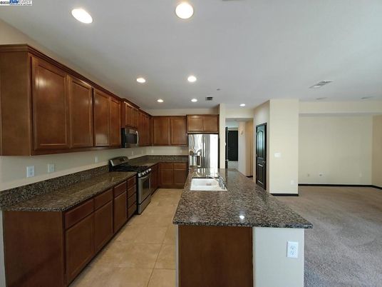 Interior, Kitchen, Recessed Lighting, Stainless Steel Appliances