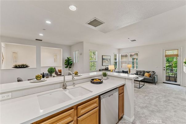 Interior, Kitchen, Living room, Recessed Lighting