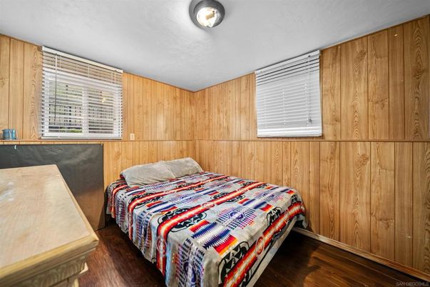 Bedroom, Interior, Wood Texture Flooring, Wooden Walls