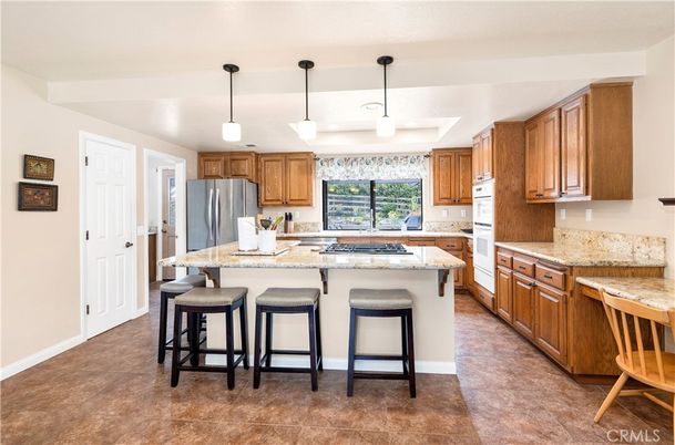 Interior, Kitchen, Pendant Lights, Stainless Steel Appliances