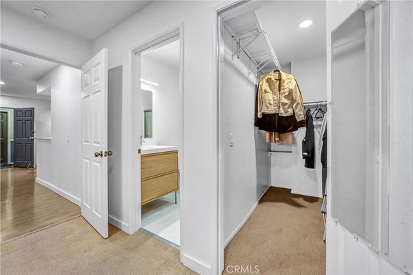 Interior, Recessed Lighting, Walk-in Closets, Wood Texture Flooring