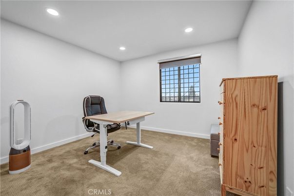 Home Office, Interior, Recessed Lighting