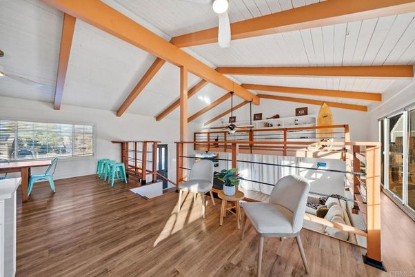 Interior, Wooden Beams, Wood Texture Flooring