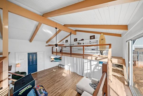 Interior, Wooden Beams, Wood Texture Flooring