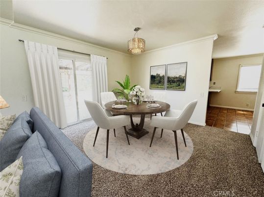 Chandelier, Dining room, Interior
