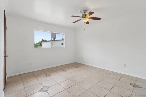 Empty room, Interior