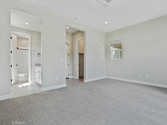 Bathroom, Empty room, Interior, Recessed Lighting