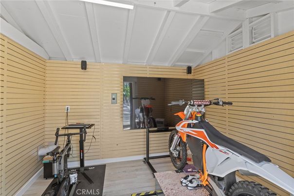 Fitness Equipment, Interior, Wood Texture Flooring