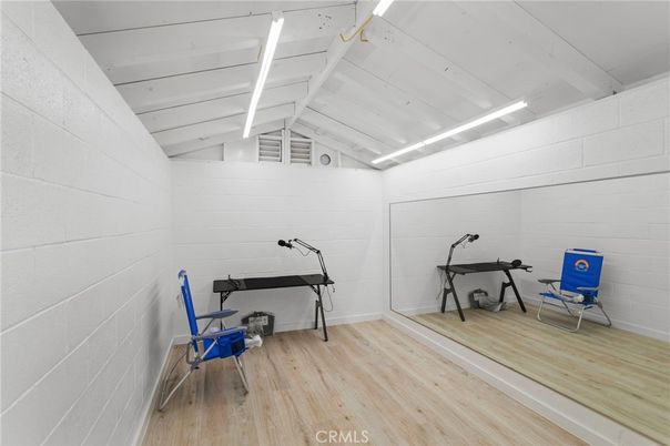 Fitness Equipment, Interior, Wood Texture Flooring