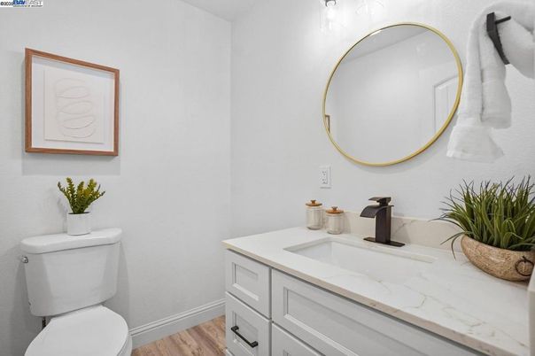 Bathroom, Interior, Wood Texture Flooring