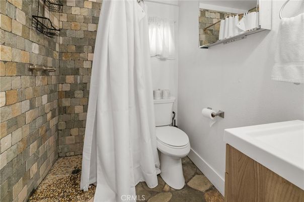 Bathroom, Interior, Stone Walls