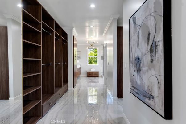 Interior, Marble, Recessed Lighting