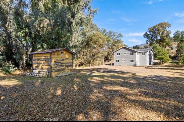 Backyard, Detached Garage, Exterior