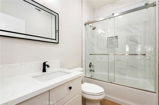 Bathroom, Glass Shower, Interior, Marble Walls