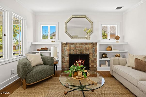 Fireplace, Interior, Living room, Wood Texture Flooring