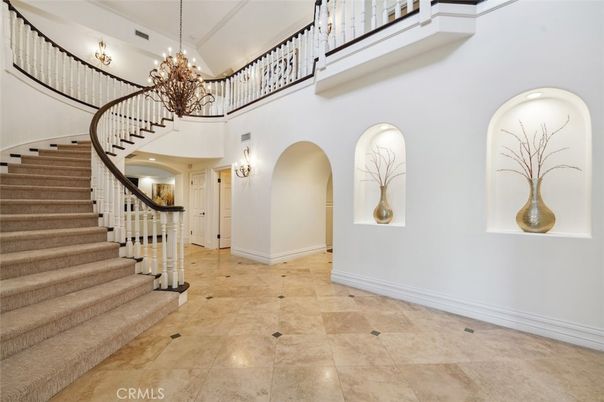 Chandelier, Interior, Recessed Lighting