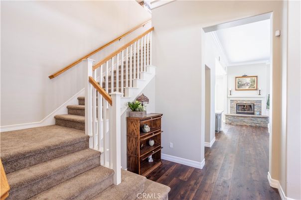 Fireplace, Interior, Wood Texture Flooring