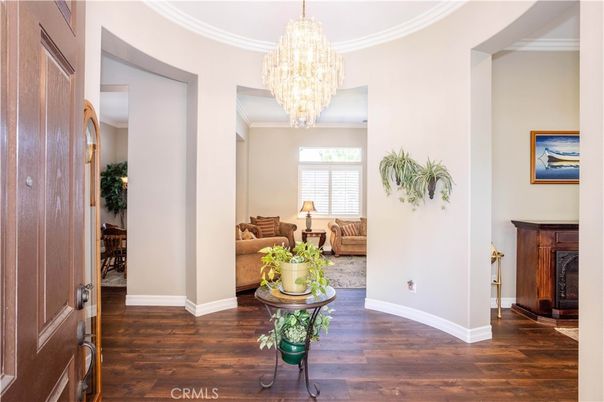 Chandelier, Interior, Living room, Wood Texture Flooring