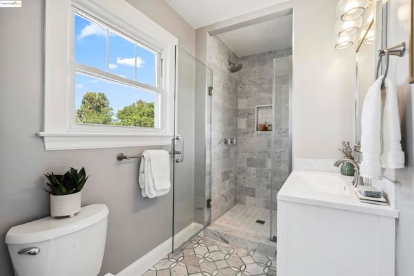 Bathroom, Glass Shower, Interior