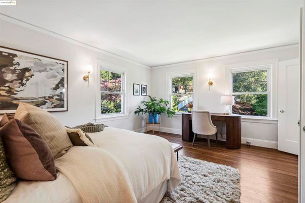 Bedroom, Home Office, Interior, Wood Texture Flooring