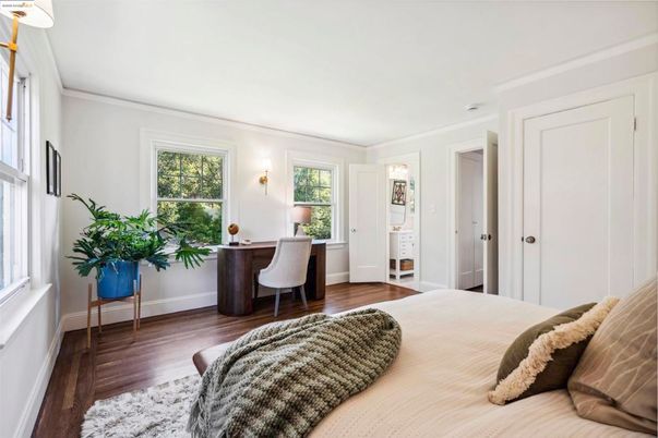 Bedroom, Home Office, Interior, Wood Texture Flooring
