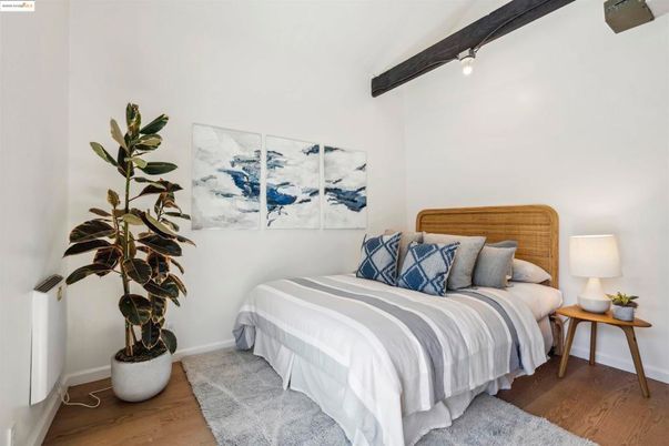 Bedroom, Interior, Wooden Beams, Wood Texture Flooring