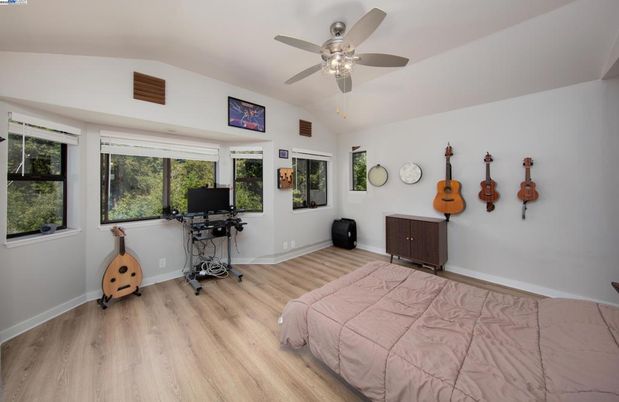 Bedroom, Home Office, Interior, Wood Texture Flooring