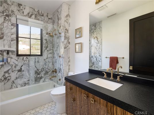 Bathroom, Interior, Marble Walls