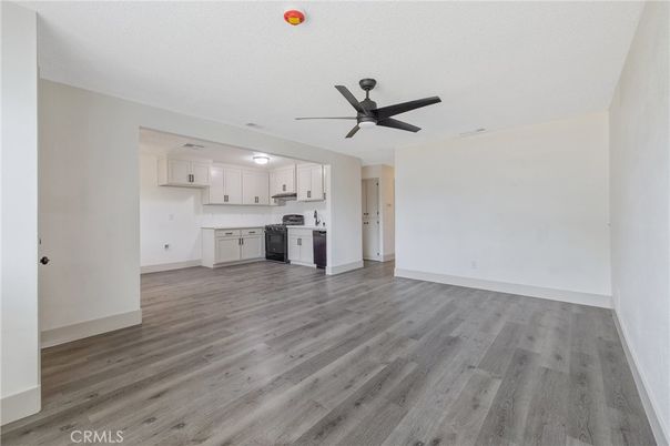 Empty room, Interior, Kitchen, Wood Texture Flooring