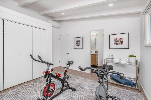 Fitness Equipment, Interior, Recessed Lighting