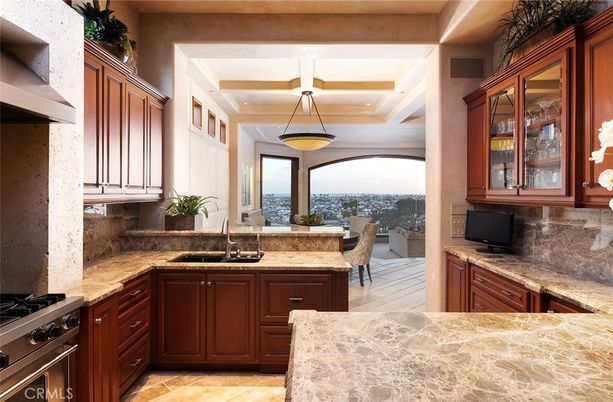 Interior, Kitchen, Pendant Lights, Stainless Steel Appliances, Water