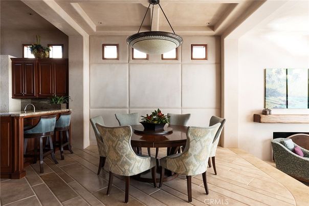 Dining room, Interior, Pendant Lights