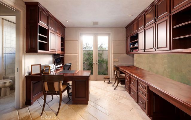 Home Office, Interior, Recessed Lighting