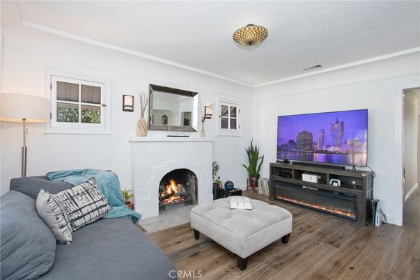 Fireplace, Interior, Living room, Wood Texture Flooring