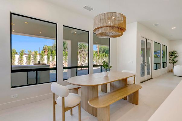 Dining room, Interior, Pendant Lights, Recessed Lighting