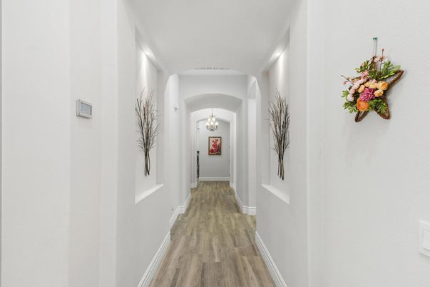 Chandelier, Interior, Wood Texture Flooring