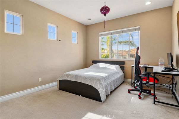 Bedroom, Home Office, Interior, Recessed Lighting