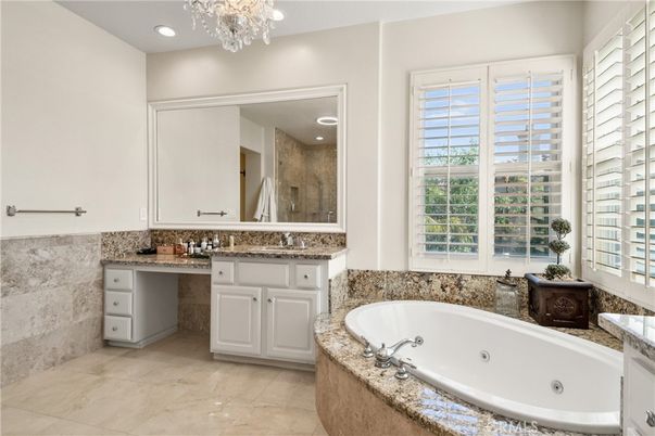 Bathroom, Chandelier, Interior, Recessed Lighting