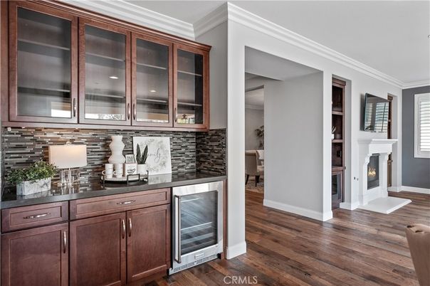Fireplace, Interior, Wood Texture Flooring