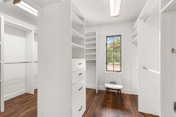 Interior, Walk-in Closets, Wood Texture Flooring