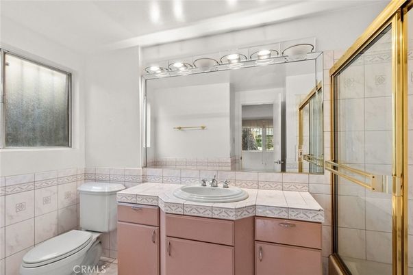 Bathroom, Glass Shower, Interior, Tile Countertops