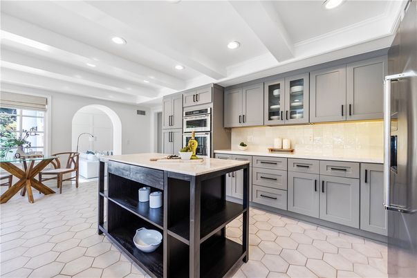 Dining room, Interior, Kitchen, Recessed Lighting, Stainless Steel Appliances