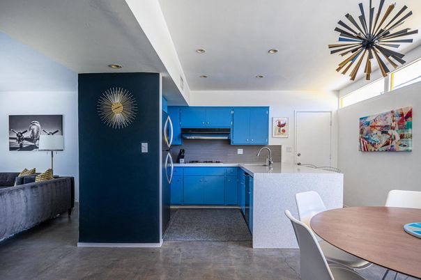 Dining room, Interior, Kitchen, Recessed Lighting
