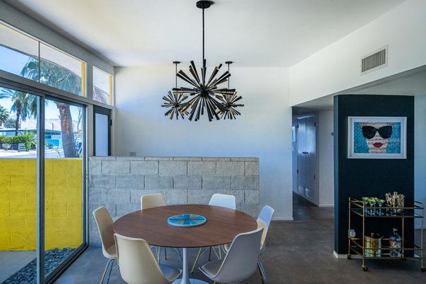 Dining room, Interior, Pendant Lights