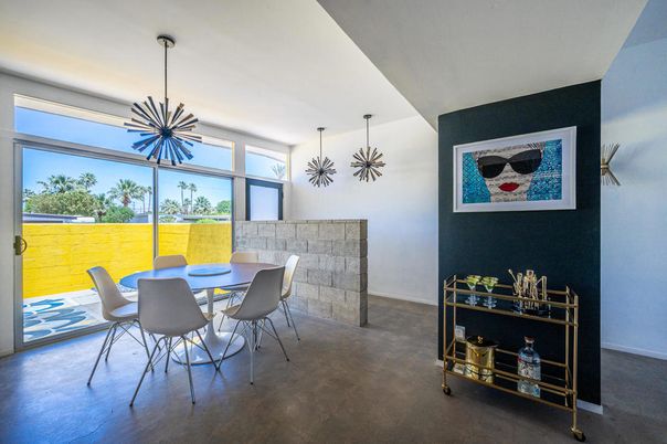 Dining room, Interior, Pendant Lights